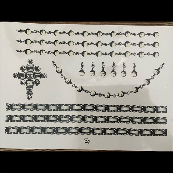Rare Collector Item AUTHENTIC RARE Chanel Tattoos - Picture 11 of 13